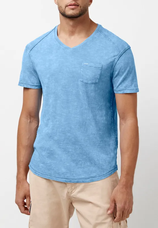 Kamiz Acid Wash Pocket T-Shirt - BM23839 sold by Buffalo Jeans