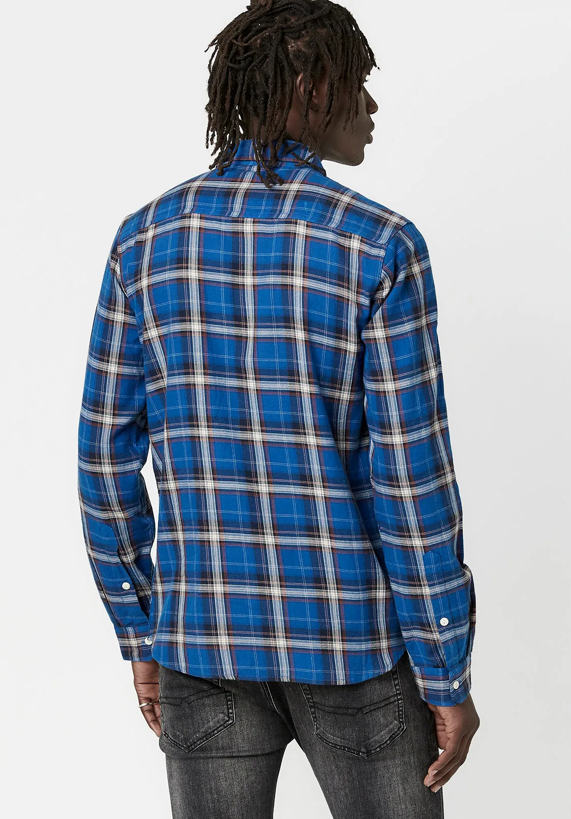 Twill Plaid Satwil Shirt - BM23650 sold by Buffalo Jeans product image thumbnail 2