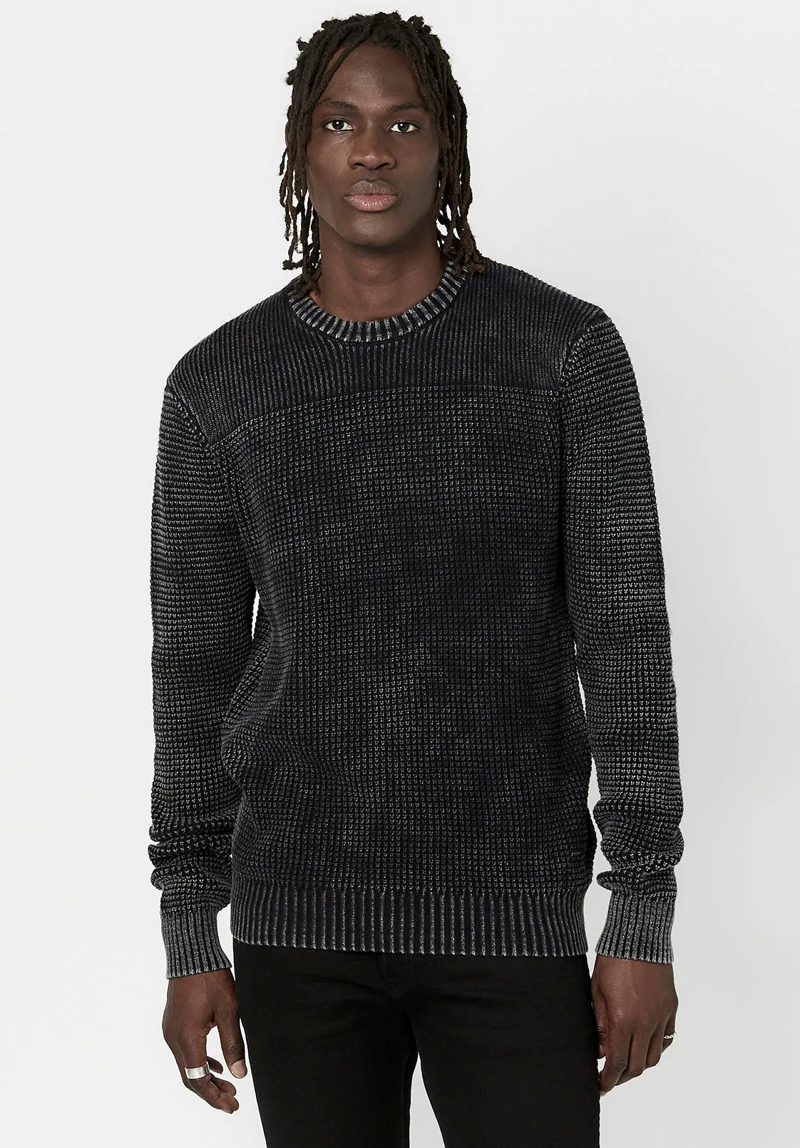 Textured Knit Washy Sweater - BM23793 sold by Buffalo Jeans