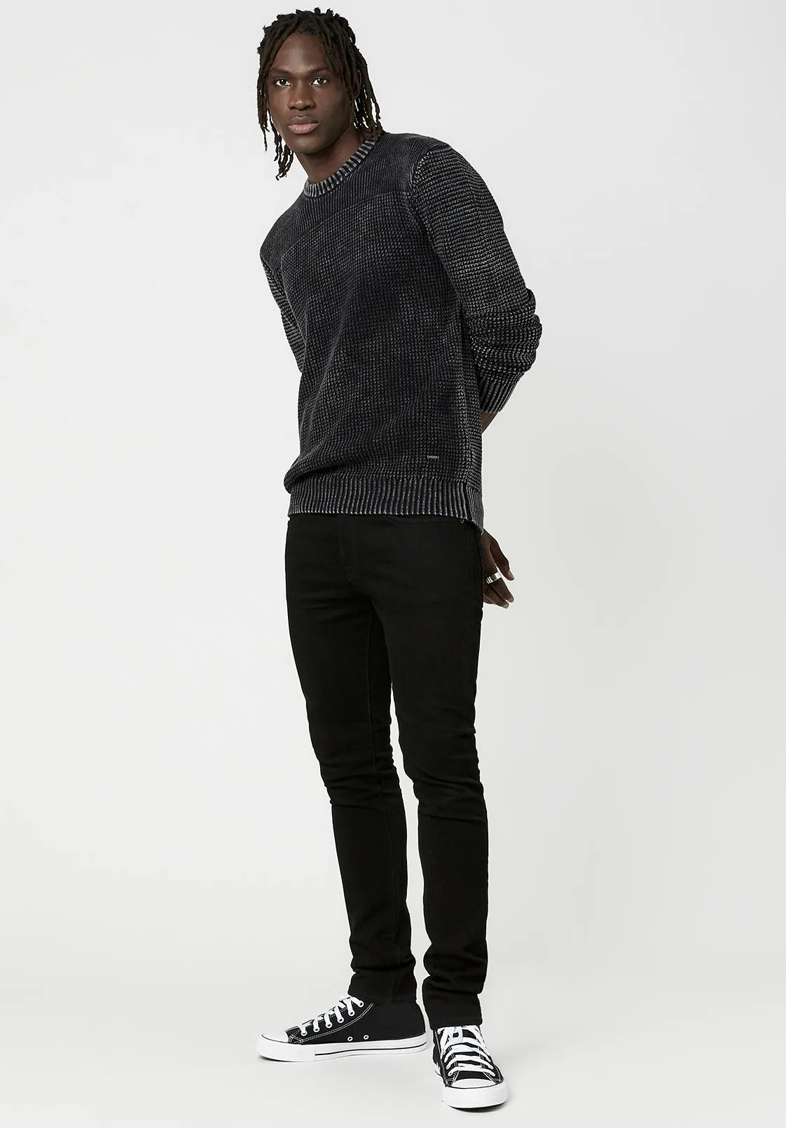 Textured Knit Washy Sweater - BM23793 sold by Buffalo Jeans product image thumbnail 5