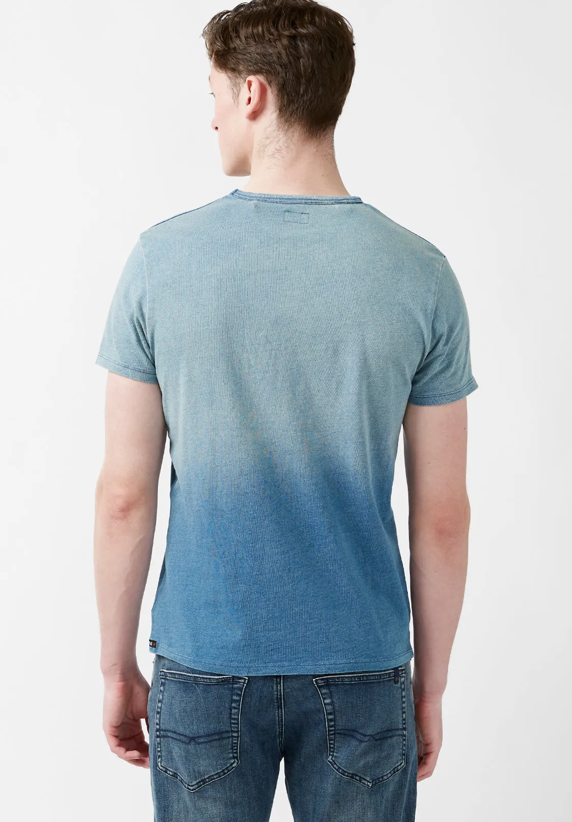 Kirod Gradient Mirage Blue Jersey T-Shirt - BM23932 sold by Buffalo Jeans product image thumbnail 2