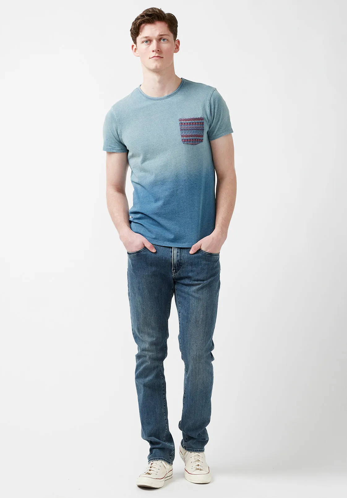 Kirod Gradient Mirage Blue Jersey T-Shirt - BM23932 sold by Buffalo Jeans product image thumbnail 5