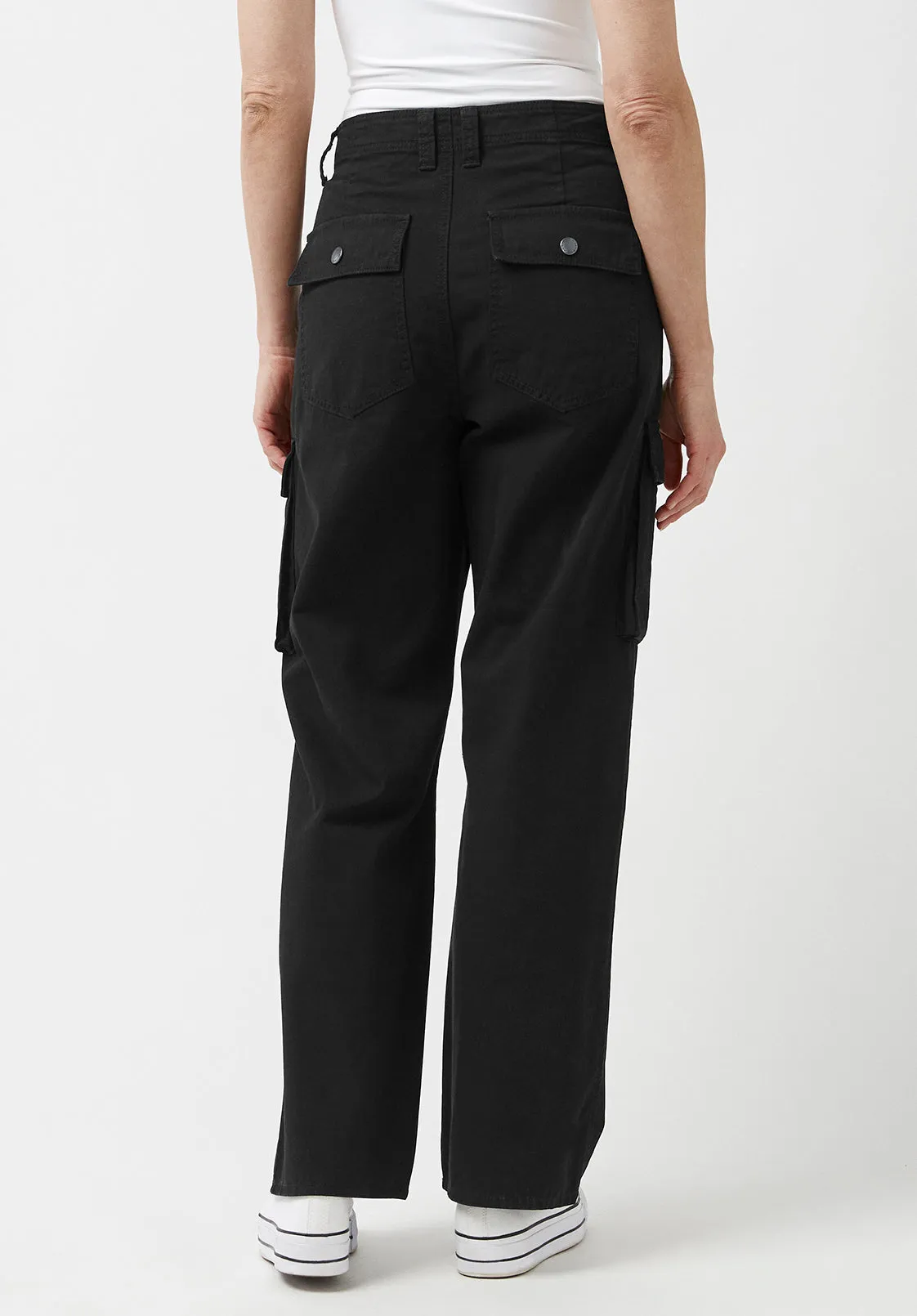 Low Rise Straight Gia Black Cargo Pants - BL15915 sold by Buffalo Jeans product image thumbnail 2