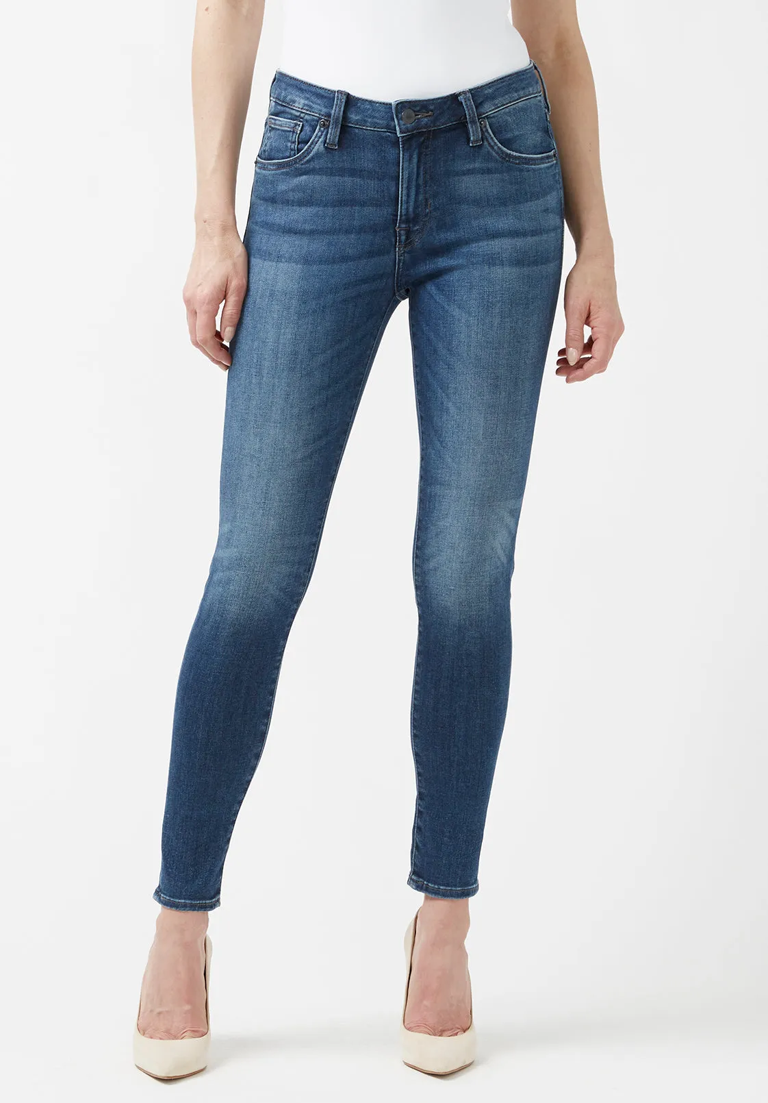 Alexa Women's Mid Rise Skinny Jeans, Mid Wash - BL15669 sold by Buffalo Jeans product image thumbnail 2