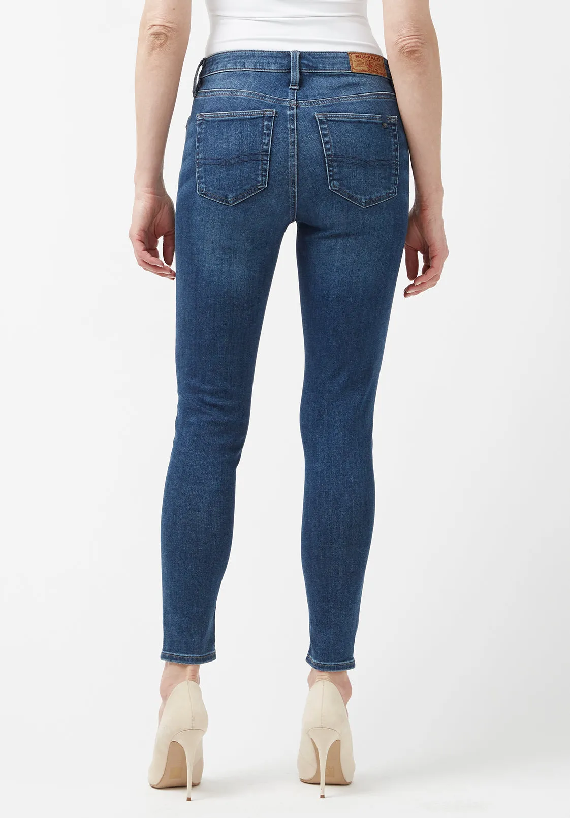 Alexa Women's Mid Rise Skinny Jeans, Mid Wash - BL15669 sold by Buffalo Jeans product image thumbnail 3
