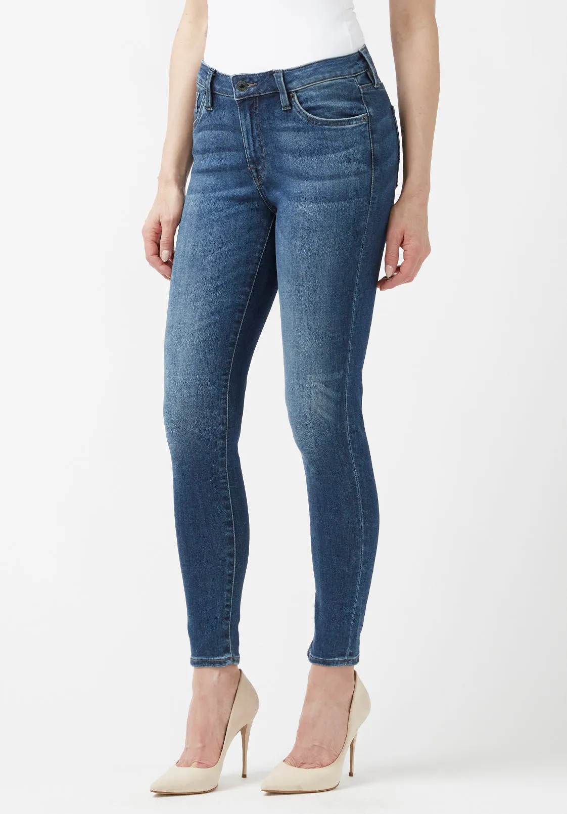 Alexa Women's Mid Rise Skinny Jeans, Mid Wash - BL15669 sold by Buffalo Jeans product image thumbnail 4