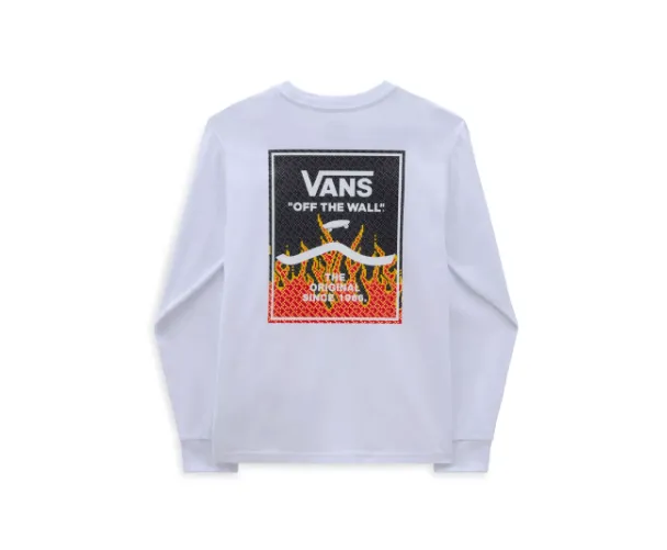 Print Box 2.0 Longsleeve White sold by Burned Sports product image thumbnail 2