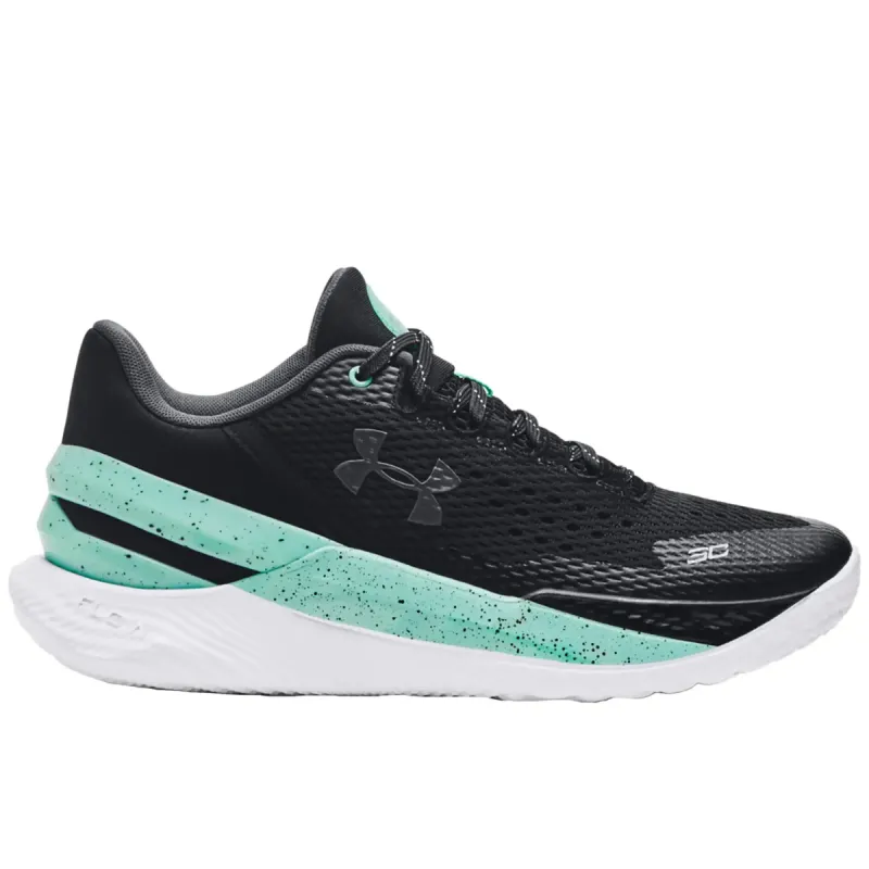 Curry 2 Low FloTro Black White Blue sold by Burned Sports
