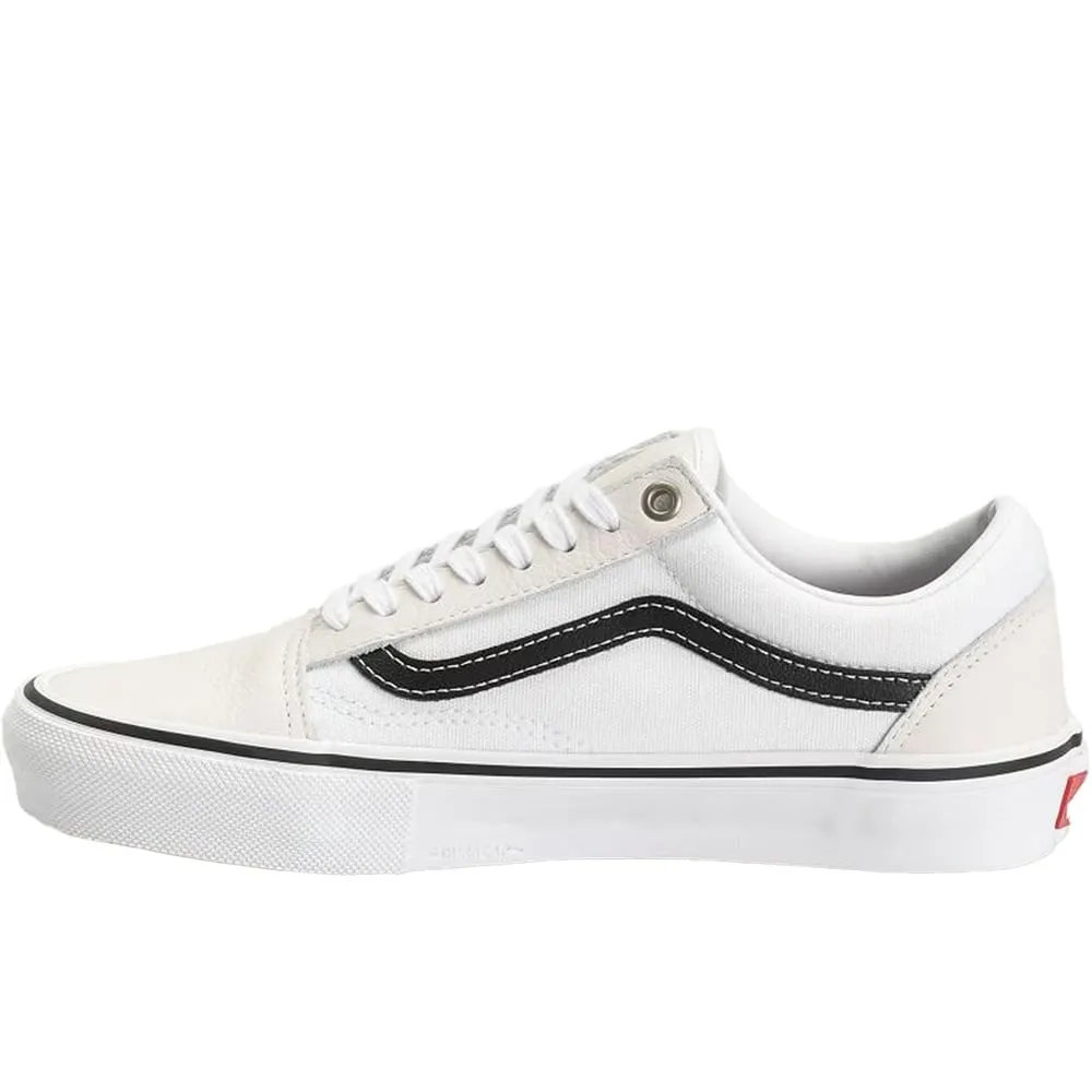 Skate Old Skool Leather White sold by Burned Sports product image thumbnail 2