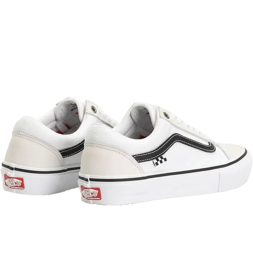 Skate Old Skool Leather White sold by Burned Sports product image thumbnail 5