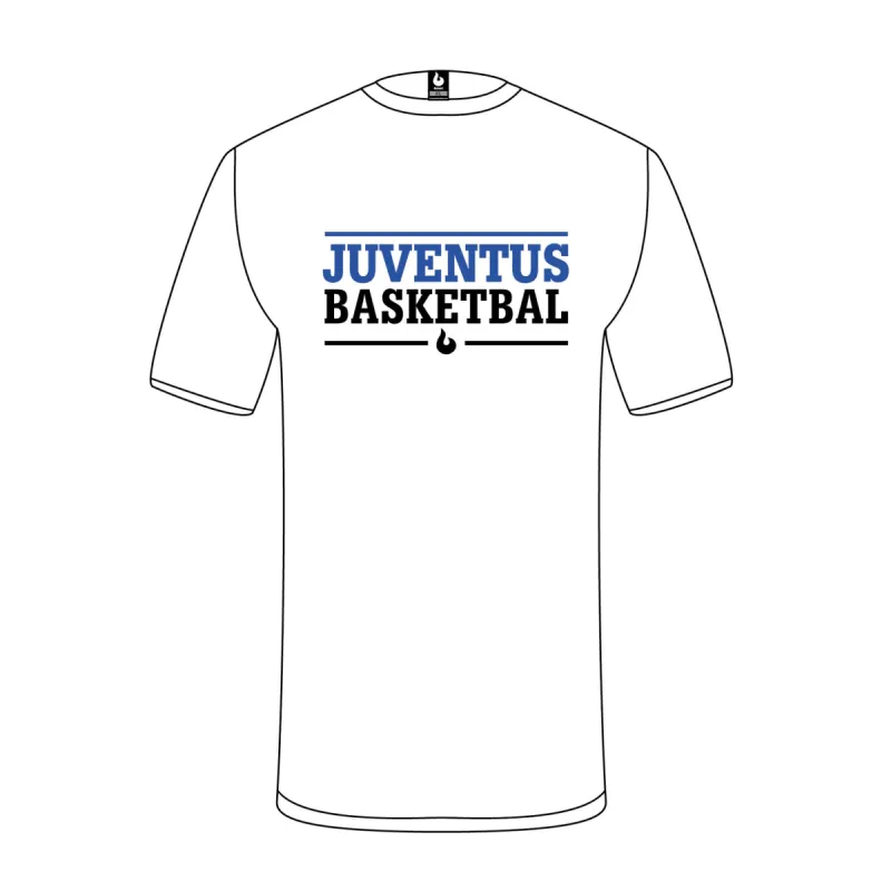 S.B.V. Juventus t-Shirt Tekst Wit sold by Burned Sports