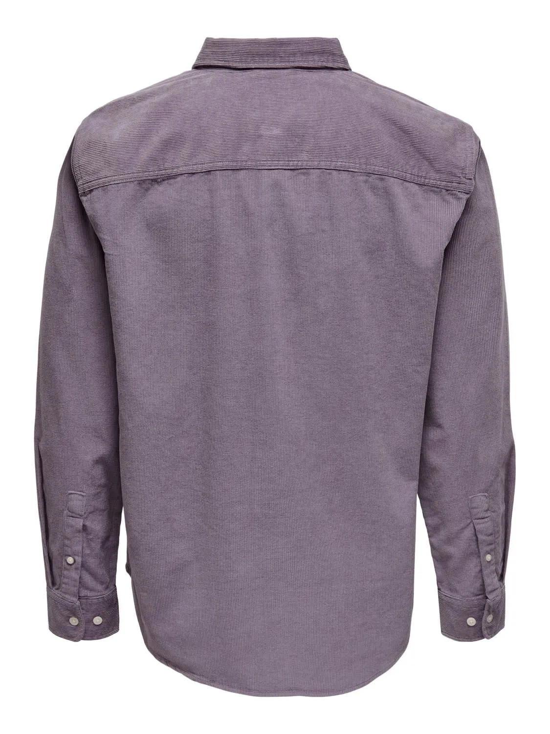 Alp Relaxed Washed Corduroy Shirt Purple Ash sold by Burned Sports product image thumbnail 2