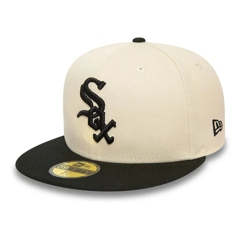 Chicago White Sox Team Colour 59FIFTY Fitted Cap sold by Burned Sports
