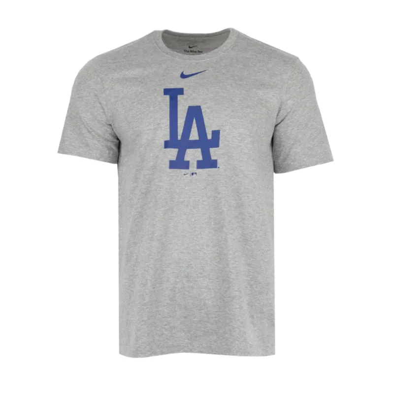 Los Angeles Dodgers Cotton Logo T-Shirt sold by Burned Sports
