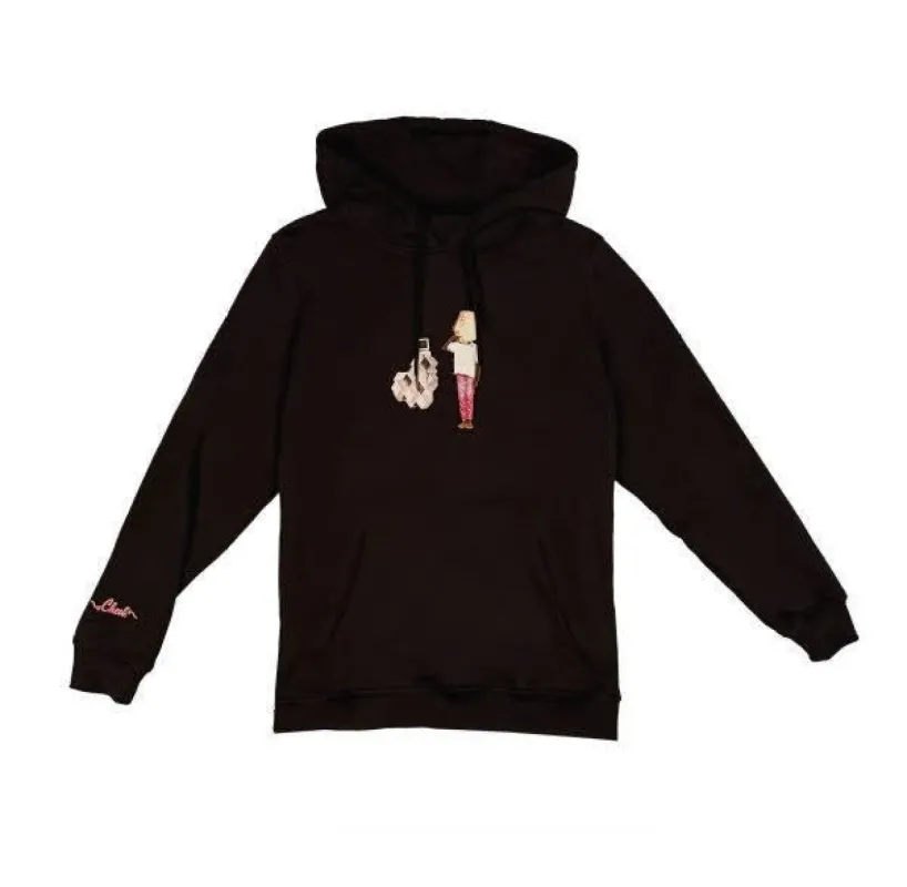 Check Clothing Avoiding Habits Hoodie Zwart sold by Burned Sports