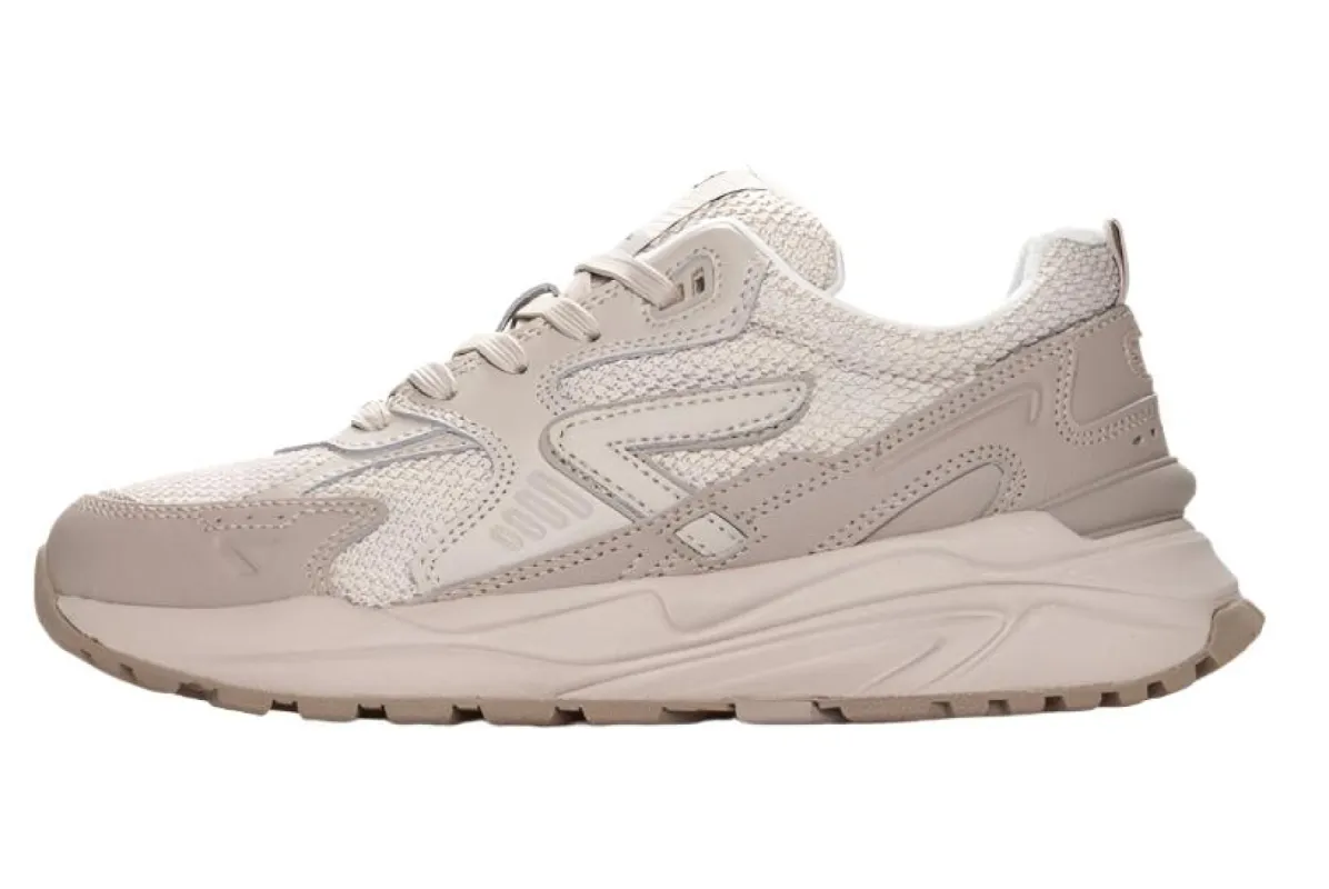 HUB Grid Dames Sneaker Bone made by Burned Sports