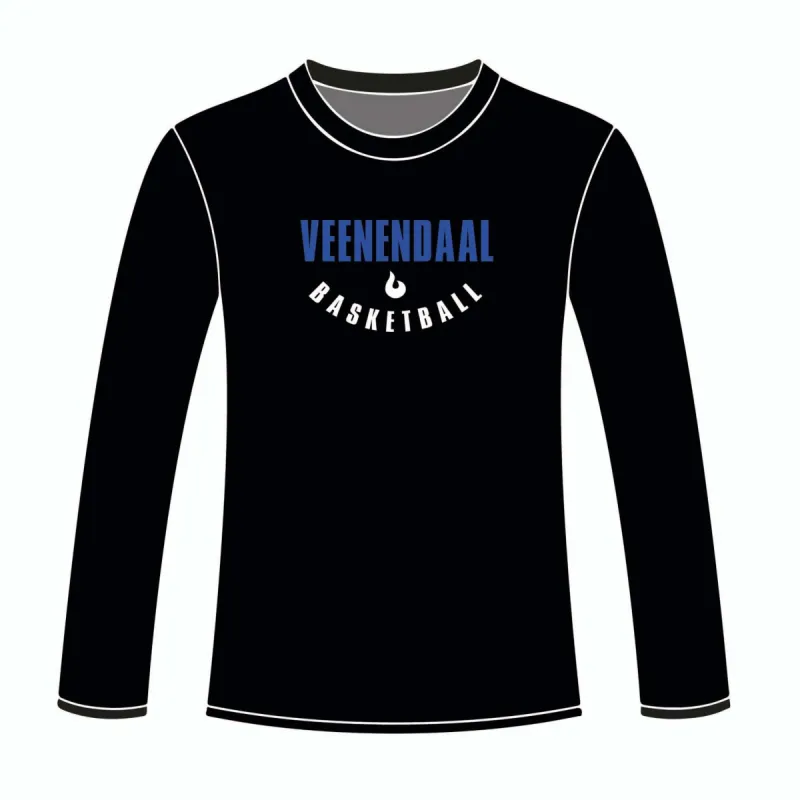 VBV Veenendaal Longsleeve Shootingshirt Zwart sold by Burned Sports