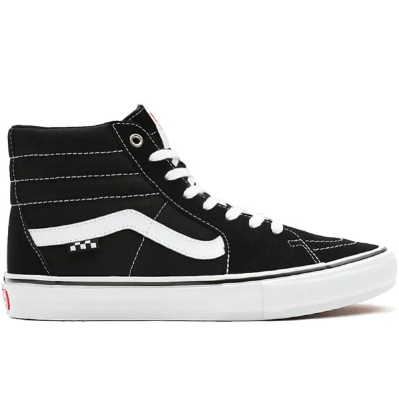 Sk8-Hi Skate Zwart Wit sold by Burned Sports