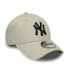 New York Yankees MLB 9Forty Cap Cremè Zwart sold by Burned Sports