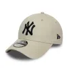 New York Yankees MLB 9Forty Cap Cremè Zwart sold by Burned Sports