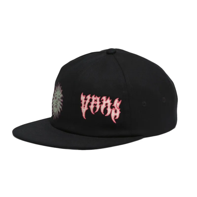 Vans Sunface Jockey Cap Zwart sold by Burned Sports