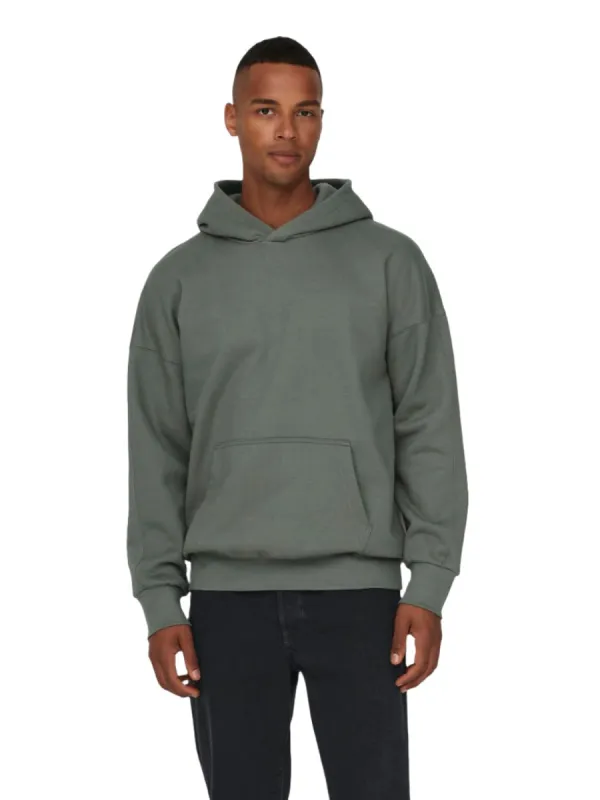 Dan Life Relaxed Sweat Hoodie Groen sold by Burned Sports