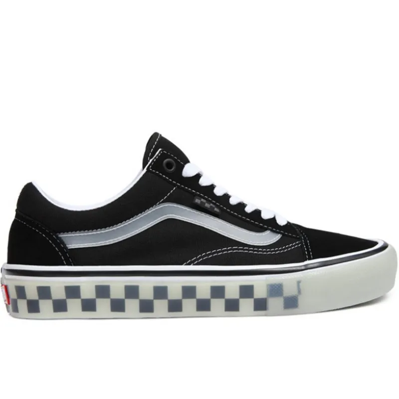 Skate Old Skool Checkboard Transparante Zool sold by Burned Sports