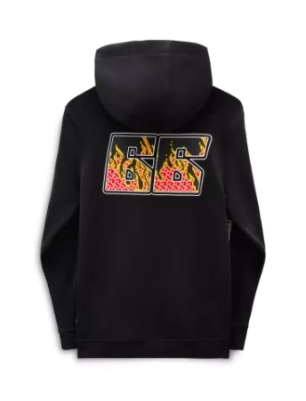 Digi Flames Hoodie Black sold by Burned Sports product image thumbnail 2