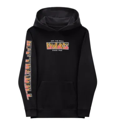 Digi Flames Hoodie Black sold by Burned Sports