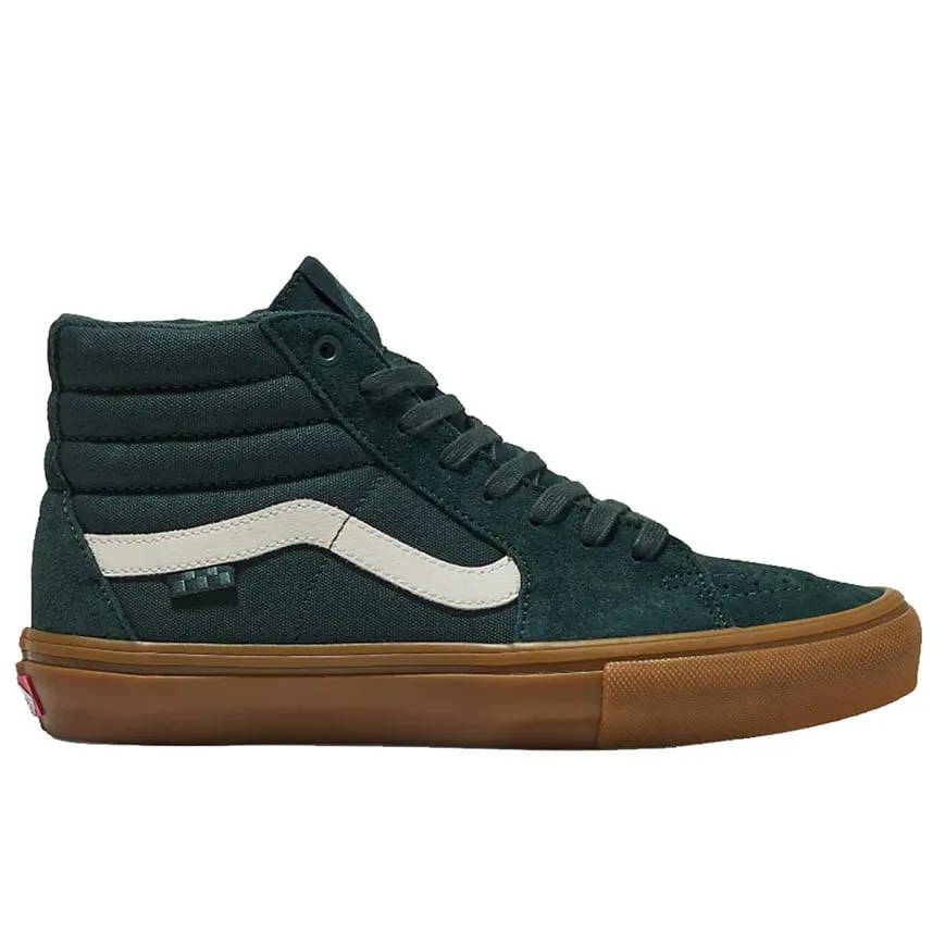 Vans Sk8-Hi Skate Green Gum sold by Burned Sports