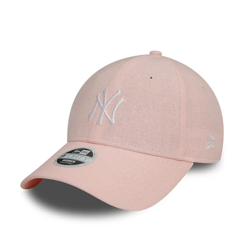 New Era New York Yankees Dames Linnen Cap sold by Burned Sports