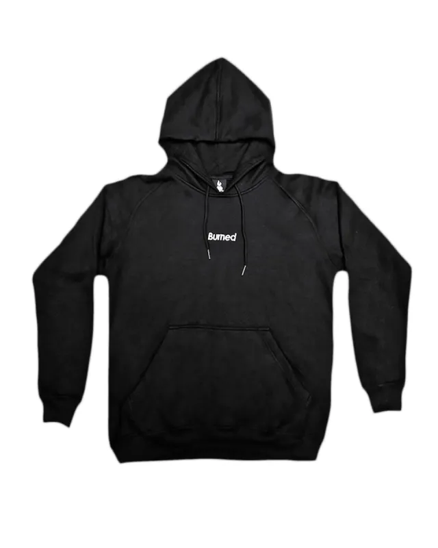 Burned Raglan Hoodie Zwart sold by Burned Sports