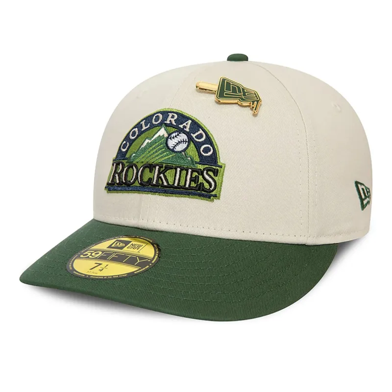 Colorado Rockies MLB Pin Low Profile 59FIFTY Fitted Cap sold by Burned Sports