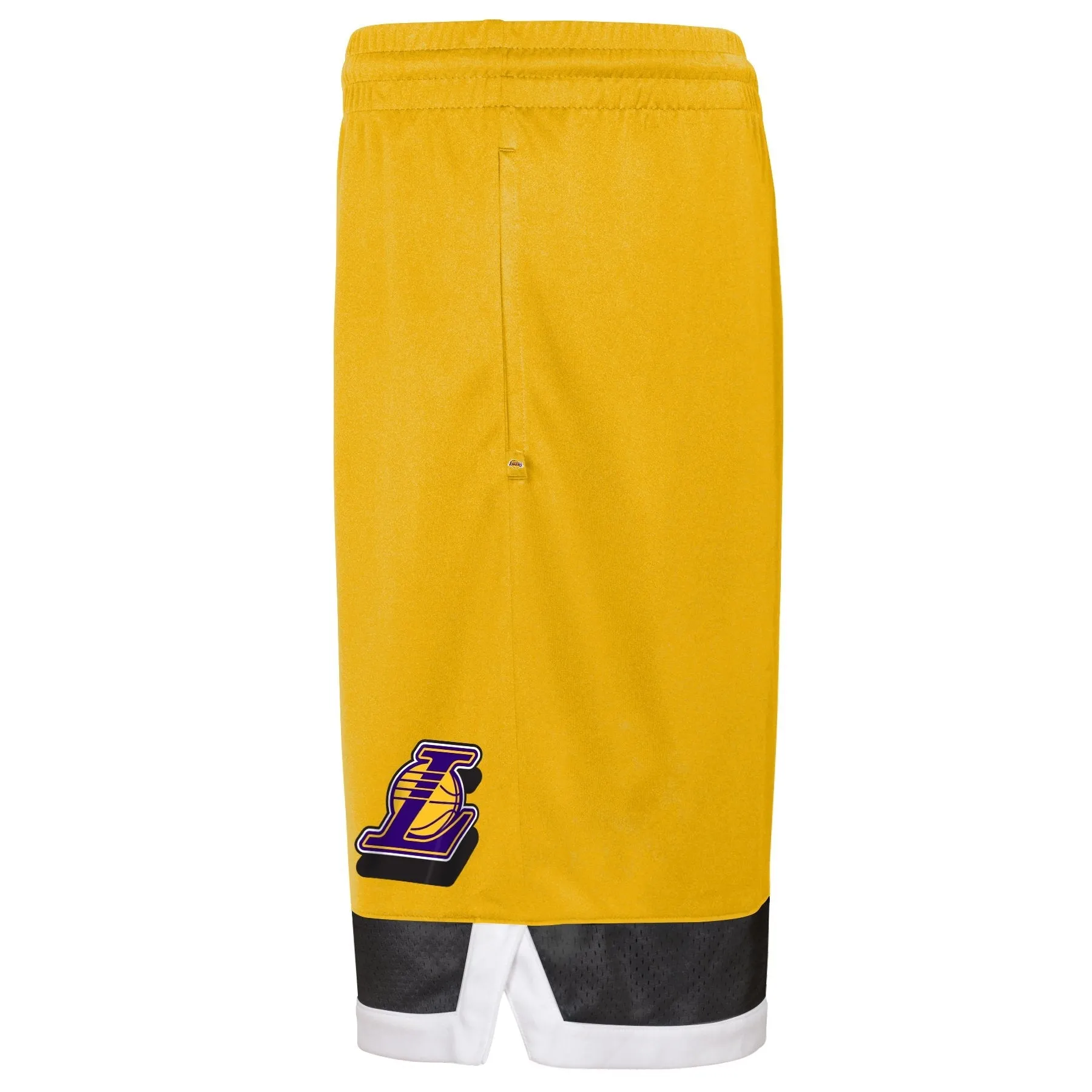 Los Angeles Lakers Lebron James Short Geel sold by Burned Sports product image thumbnail 2