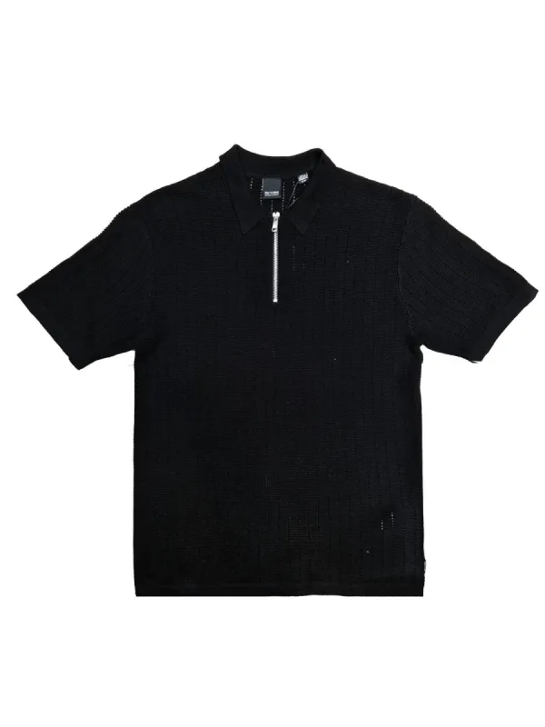 Only & Sons Domi Half Zip Polo Knit Zwart made by ONLY & SONS