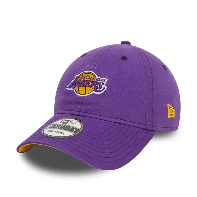 Los Angeles Lakers 9Twenty Adjustable Cap Purple sold by Burned Sports