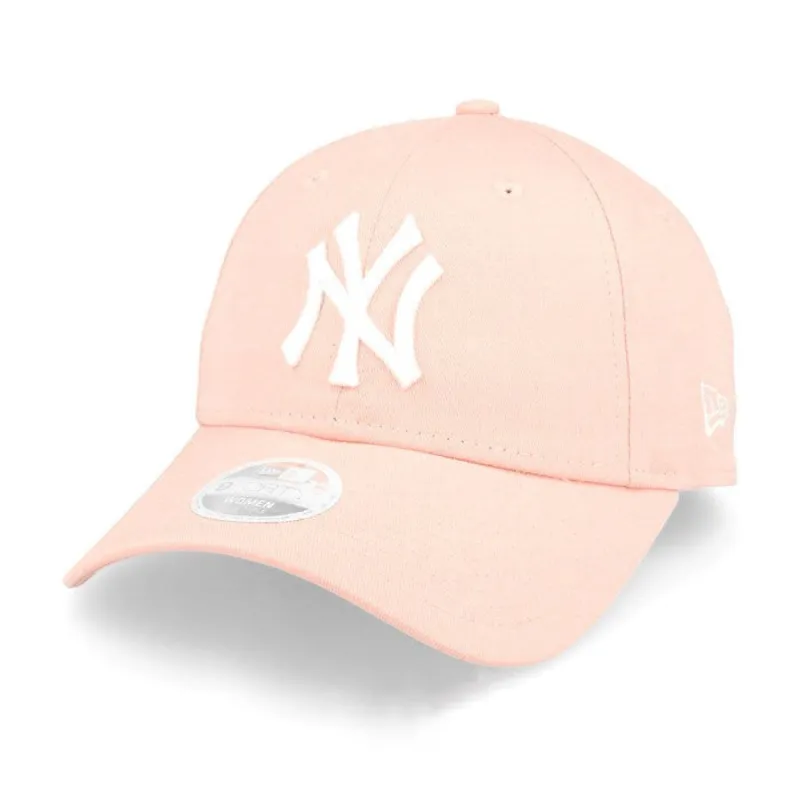 New Era New York Yankees MLB 9Forty Cap Dames Lichtroze sold by Burned Sports