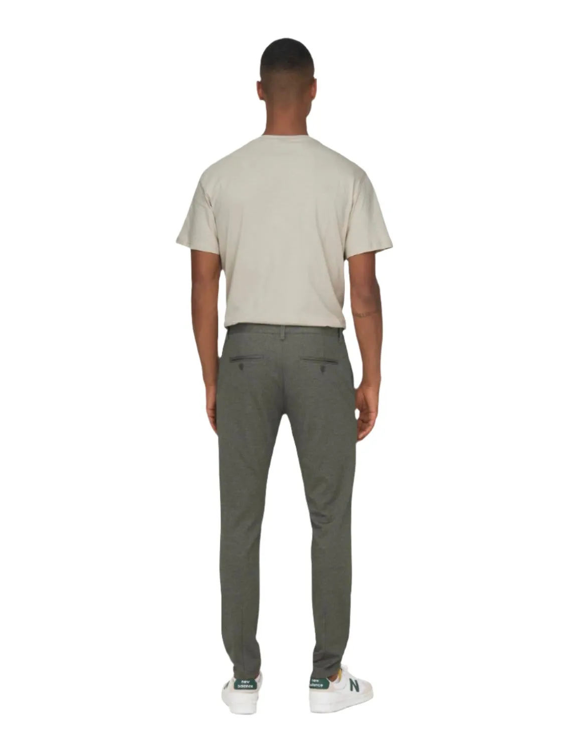 Only & Son Mark Pantalon Herringbone Print Groen sold by Burned Sports product image thumbnail 3