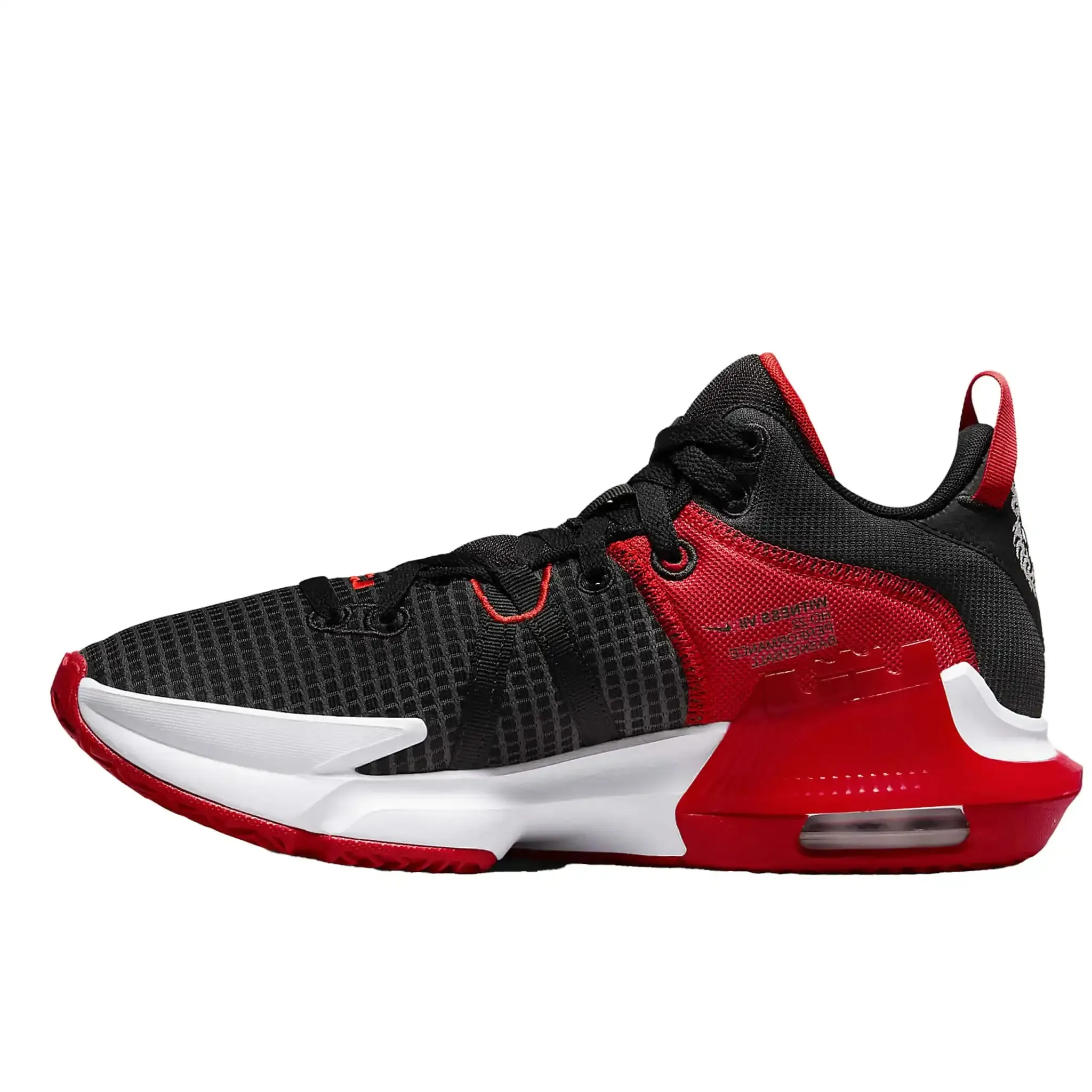 Lebron Witness VII Black Red sold by Burned Sports product image thumbnail 2