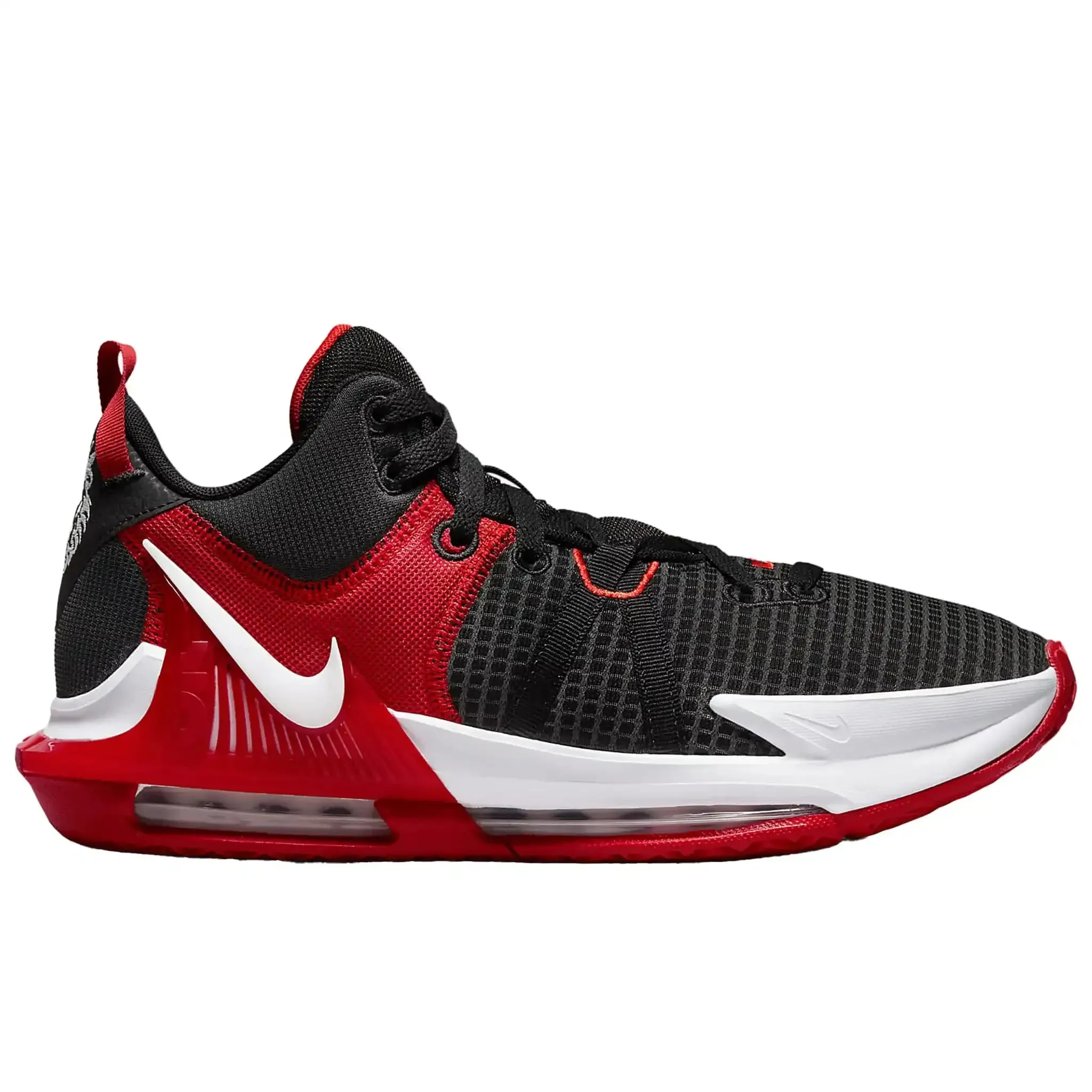 Lebron Witness VII Black Red sold by Burned Sports
