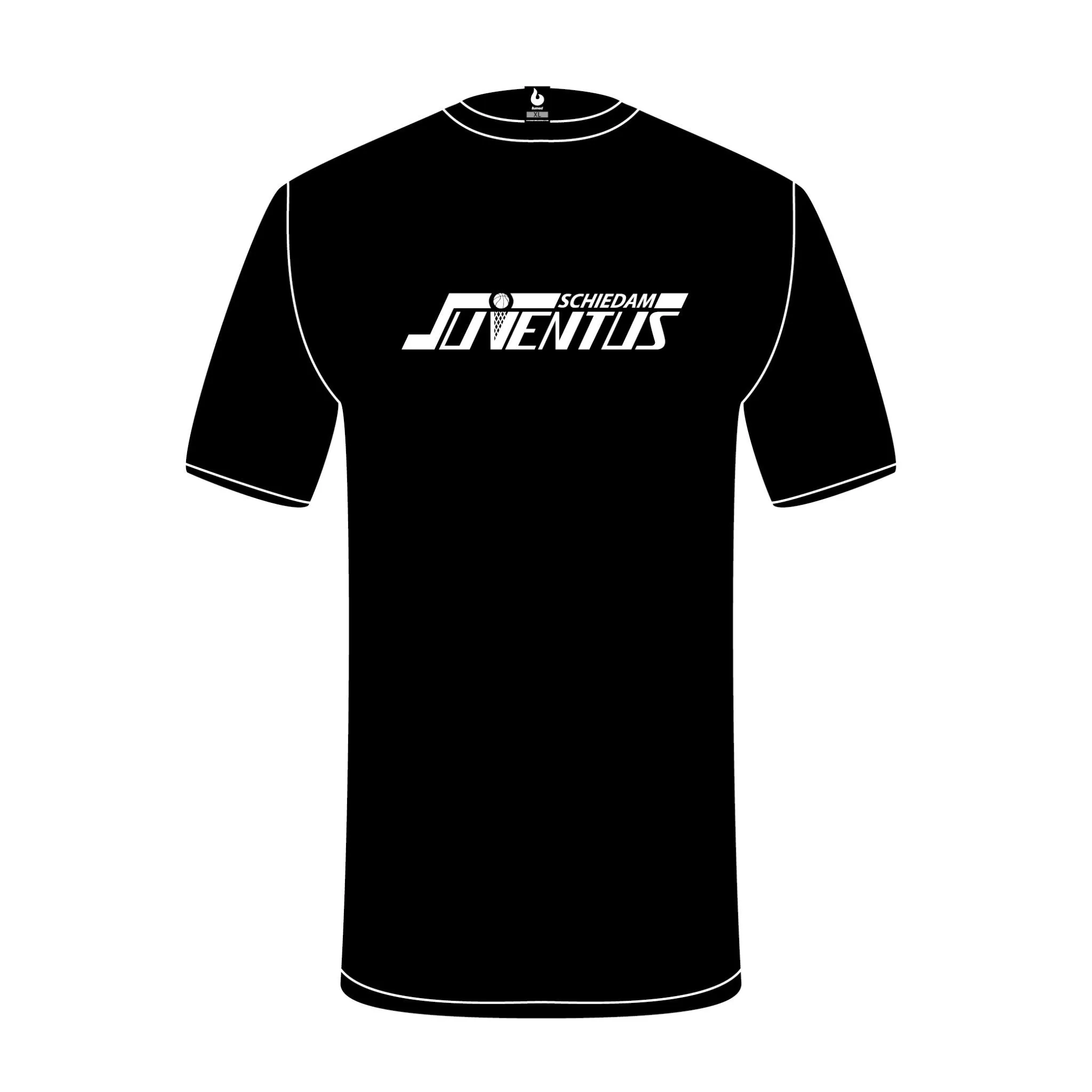 S.B.V. Juventus t-Shirt logo Zwart sold by Burned Sports