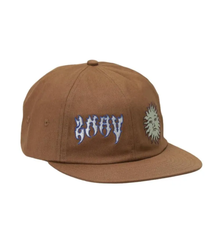 Vans Sunface Jockey Cap Bruin sold by Burned Sports