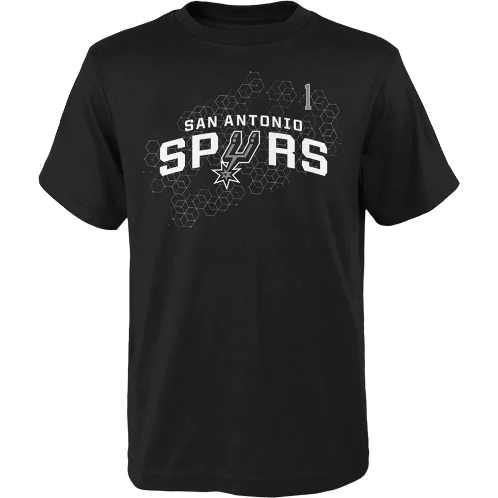 San Antonio Spurs T-Shirt Victor Wenbanyama Black sold by Burned Sports