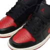 Air Jordan 1 Low Black Gym Red sold by Burned Sports