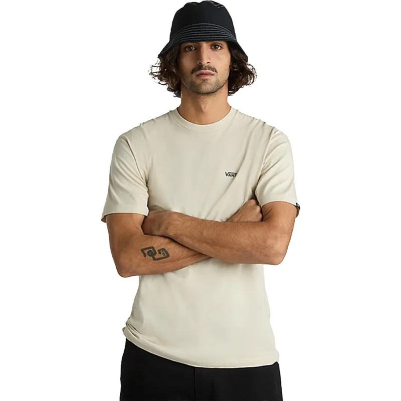 Left Chest Logo Tee Creme sold by Burned Sports