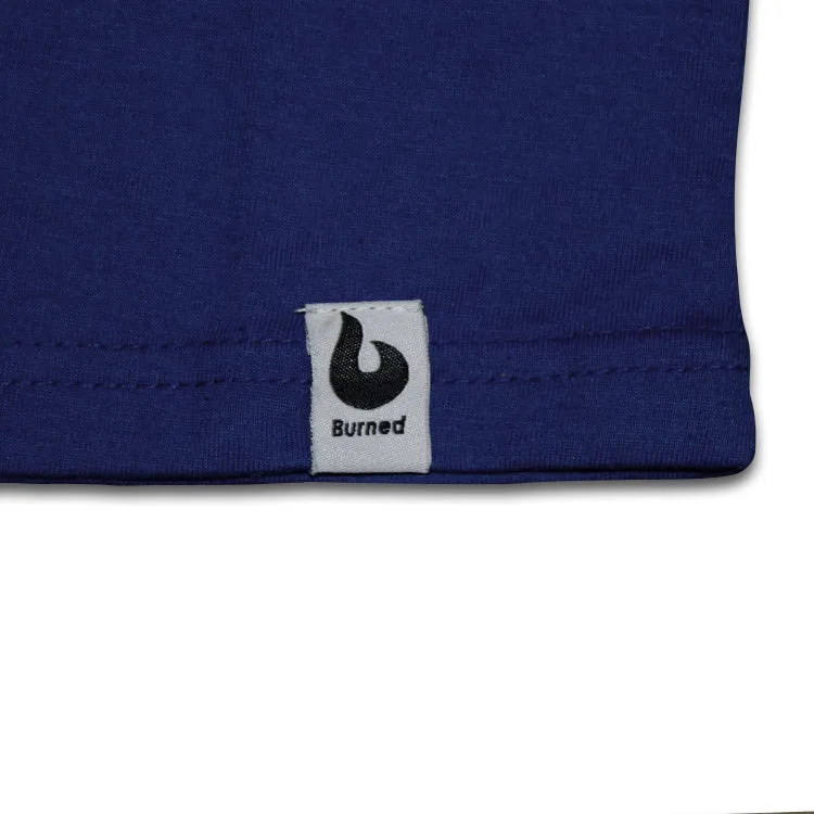 Burned T-shirt Navy sold by Burned Sports product image thumbnail 3