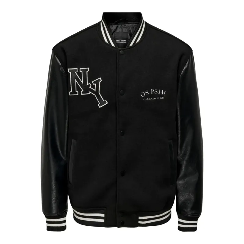 Jay Varsity Jacket sold by Burned Sports
