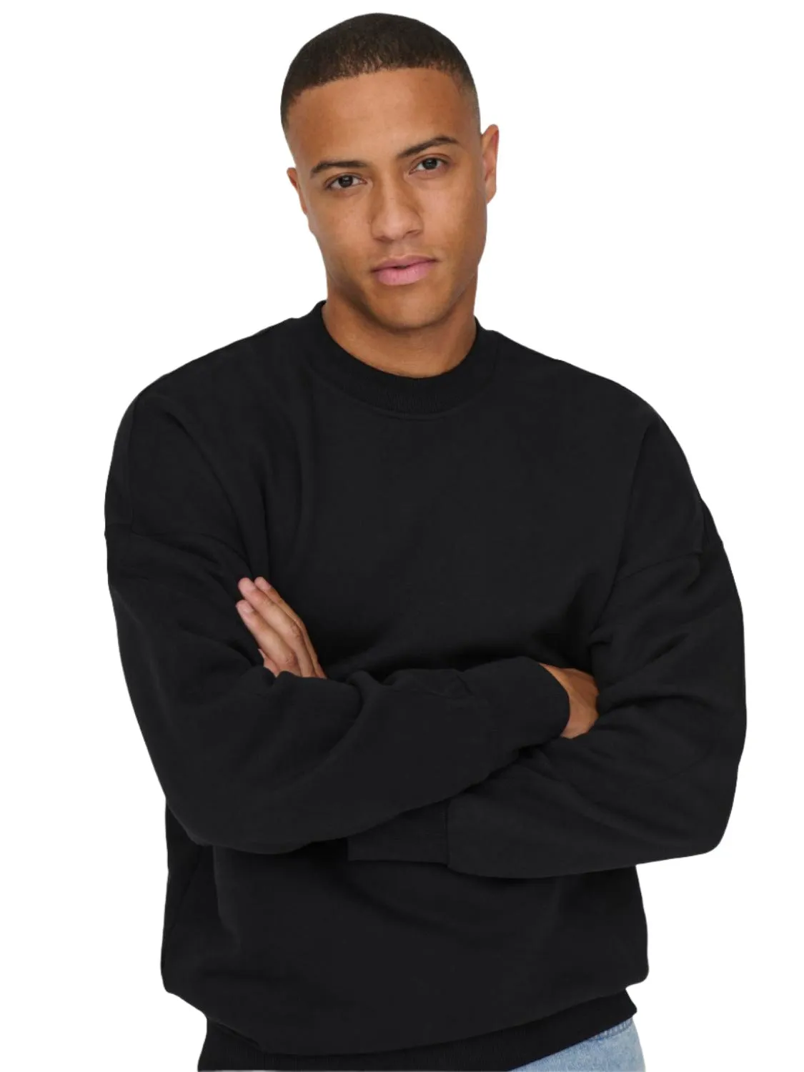 Dan Life Crew Relaxed Trui Zwart sold by Burned Sports product image thumbnail 4