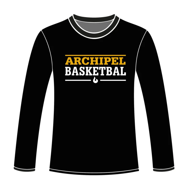 Archipel Culemborg Longsleeve Tekst Zwart sold by Burned Sports