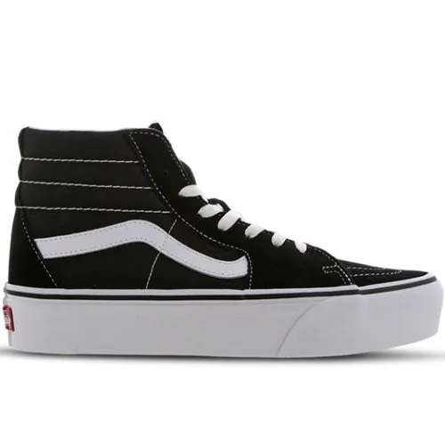 SK8-Hi Platform 2.0 Zwart Wit sold by Burned Sports